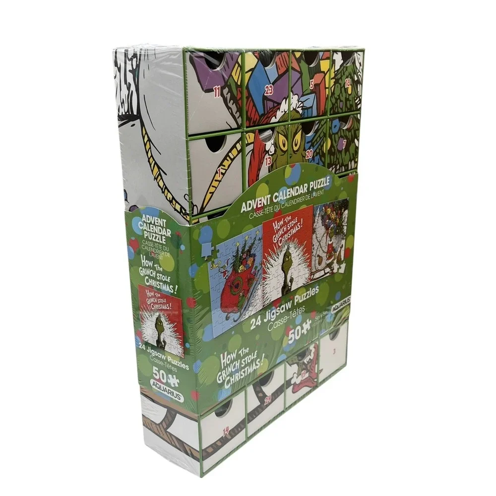 How The Grinch Stole Christmas Advent Calendar‎ Puzzle Factory Sealed